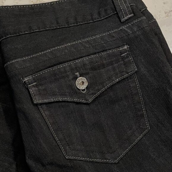 Vintage Guess Doheny Straight Boot Black Jeans - Picture 2 of 6